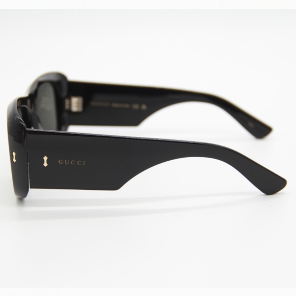 NEW GUCCI BLACK UNISEX SUNGLASSES  GG1080S 001 GUCCI OVERSIZED EYEWEAR main image 5